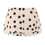 Casual Laid Back Polka Dot Skirt Women Summer Anti Exposure