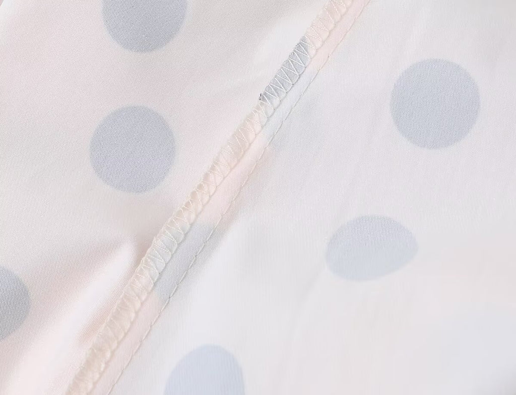 Casual Laid Back Polka Dot Skirt Women Summer Anti Exposure