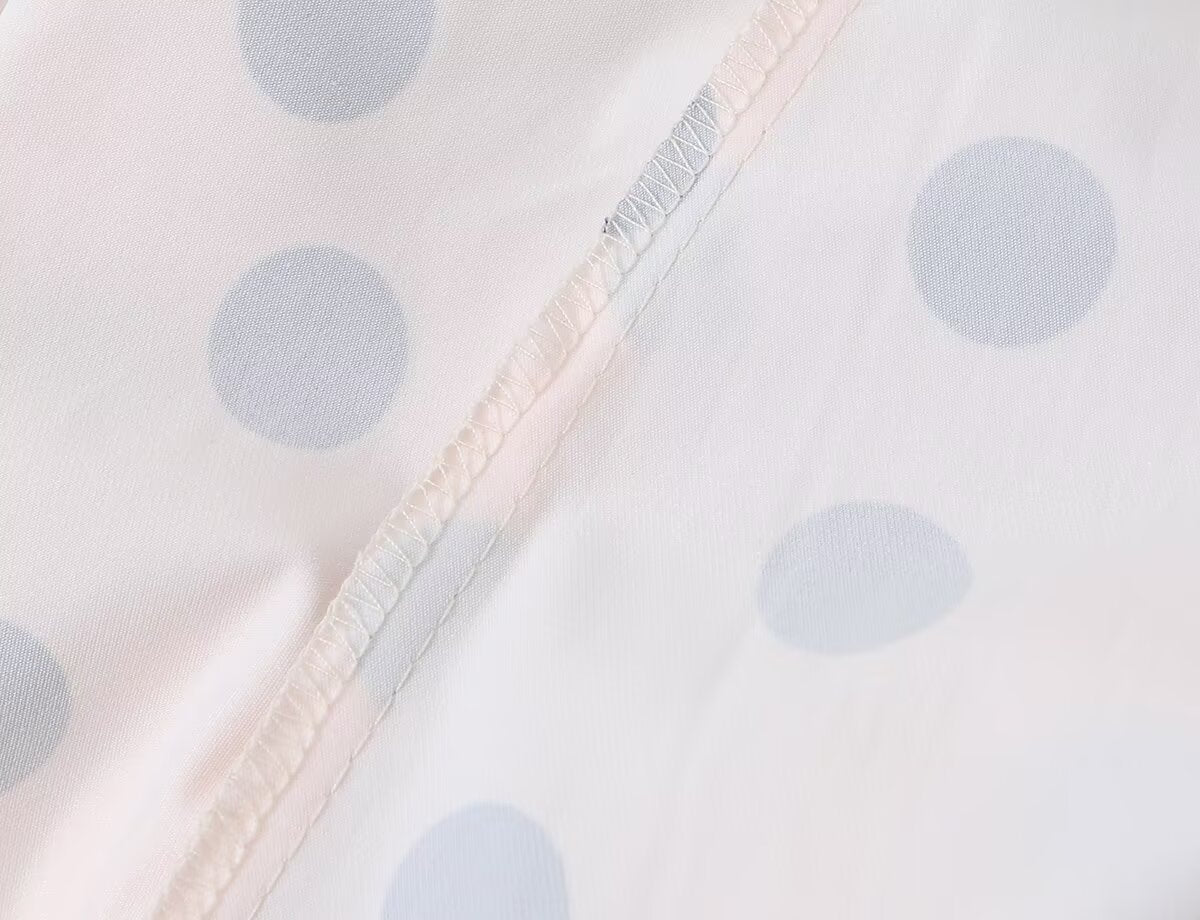 Casual Laid Back Polka Dot Skirt Women Summer Anti Exposure