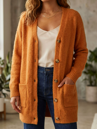 Cardigan Sweater Coat for Women Spring Autumn Women Outer
