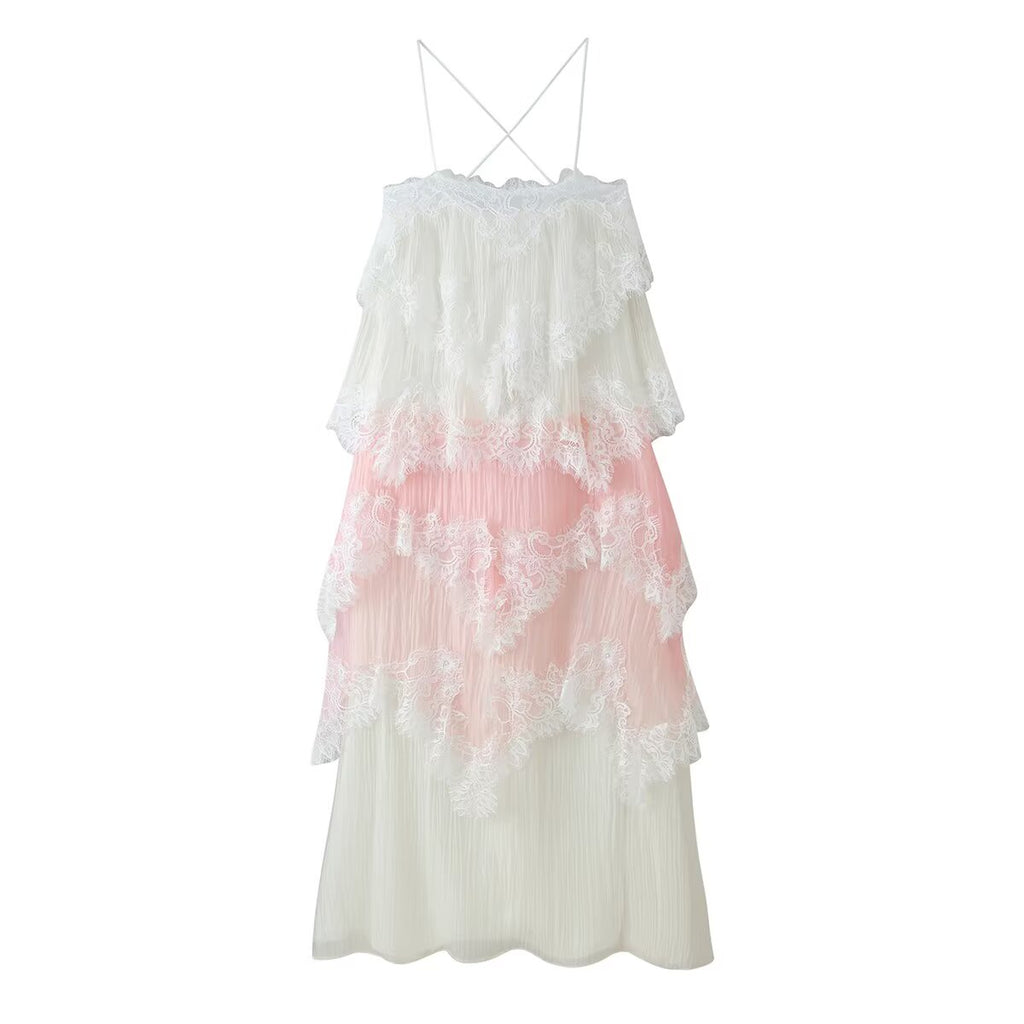 Women's Lace Sling Dress