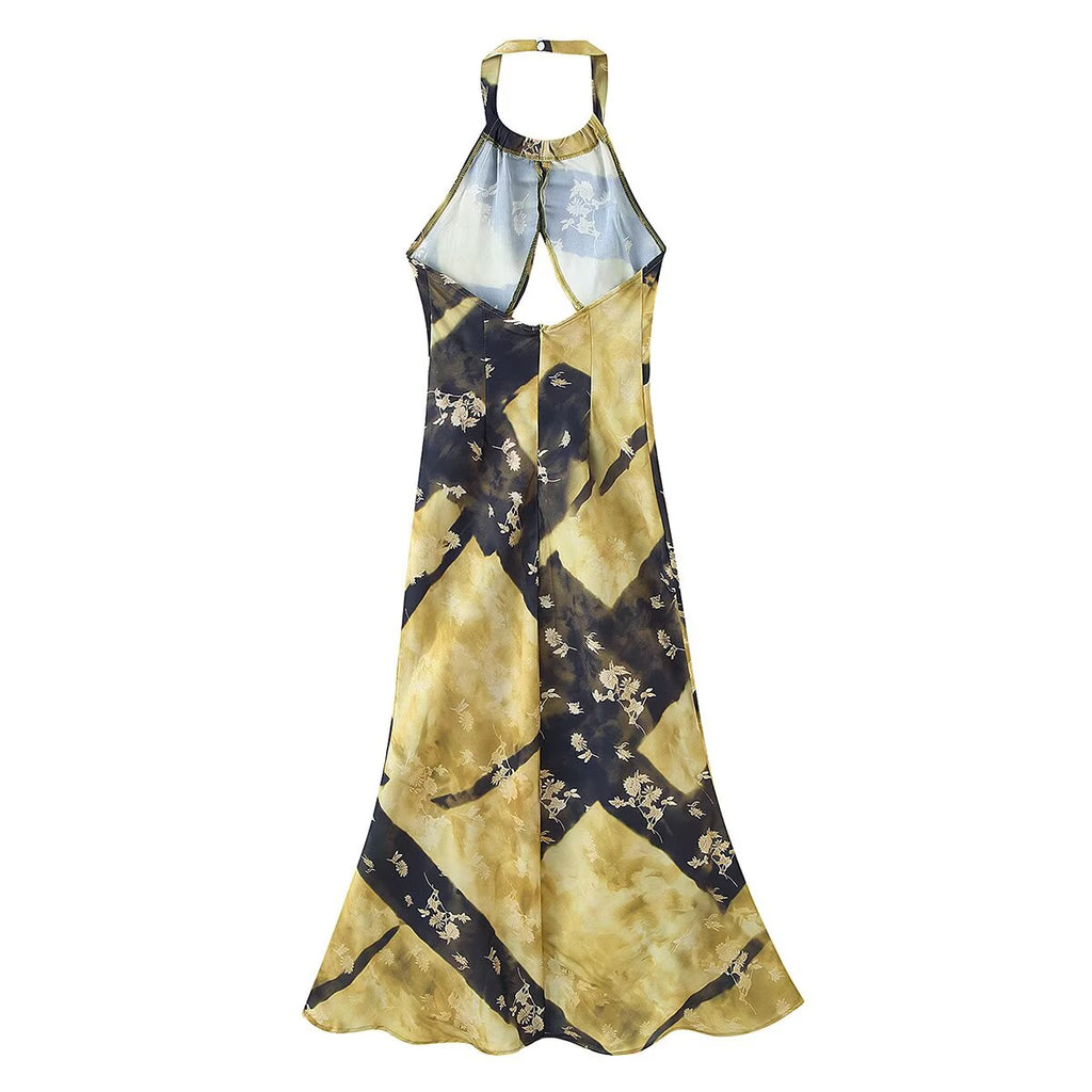 Women's Backless Sleeveless Dress