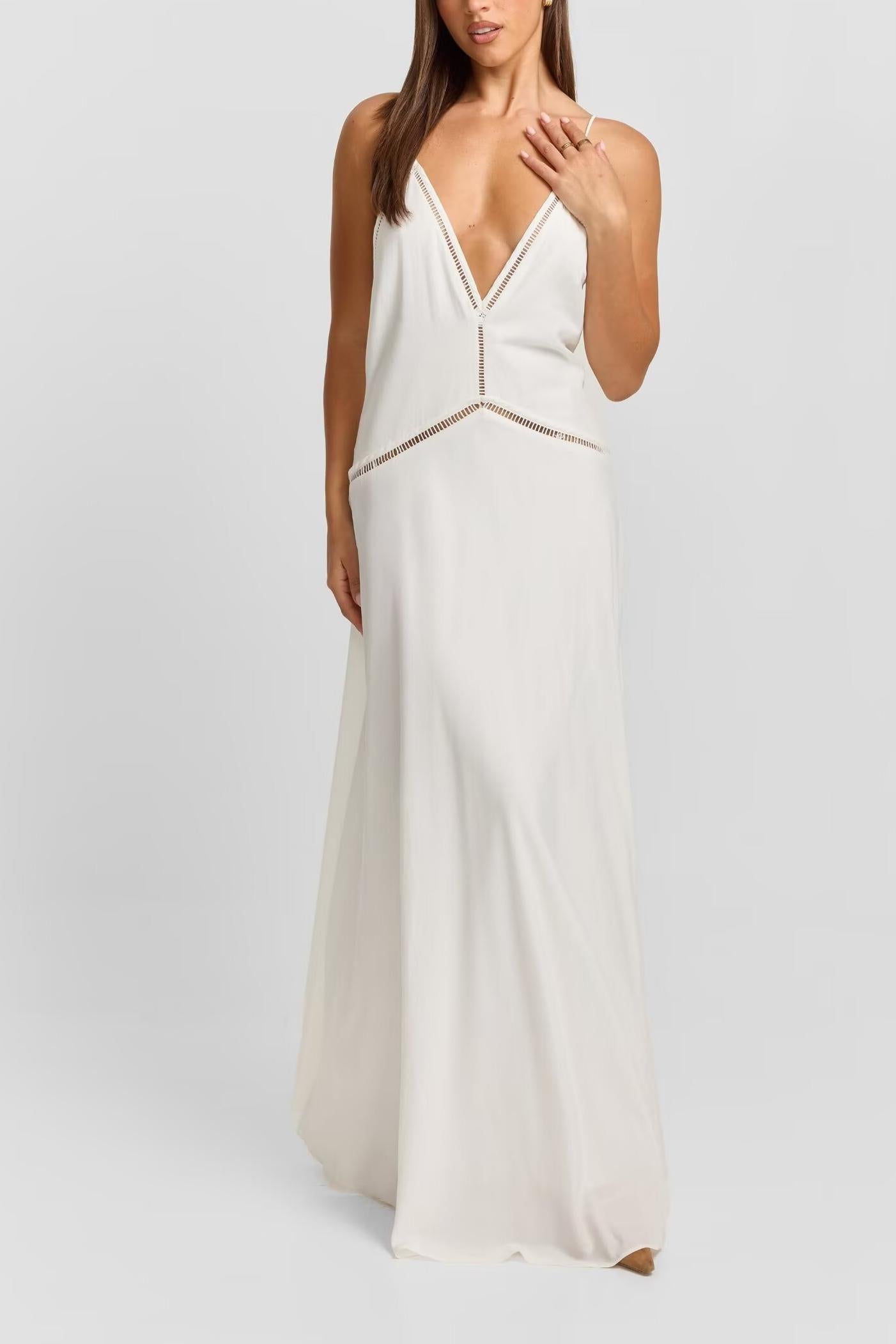 Women's Backless Halter Dress
