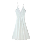 Women's Backless Halter Dress
