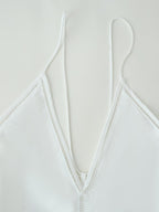 Women's Backless Halter Dress