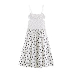 White Polka Dot