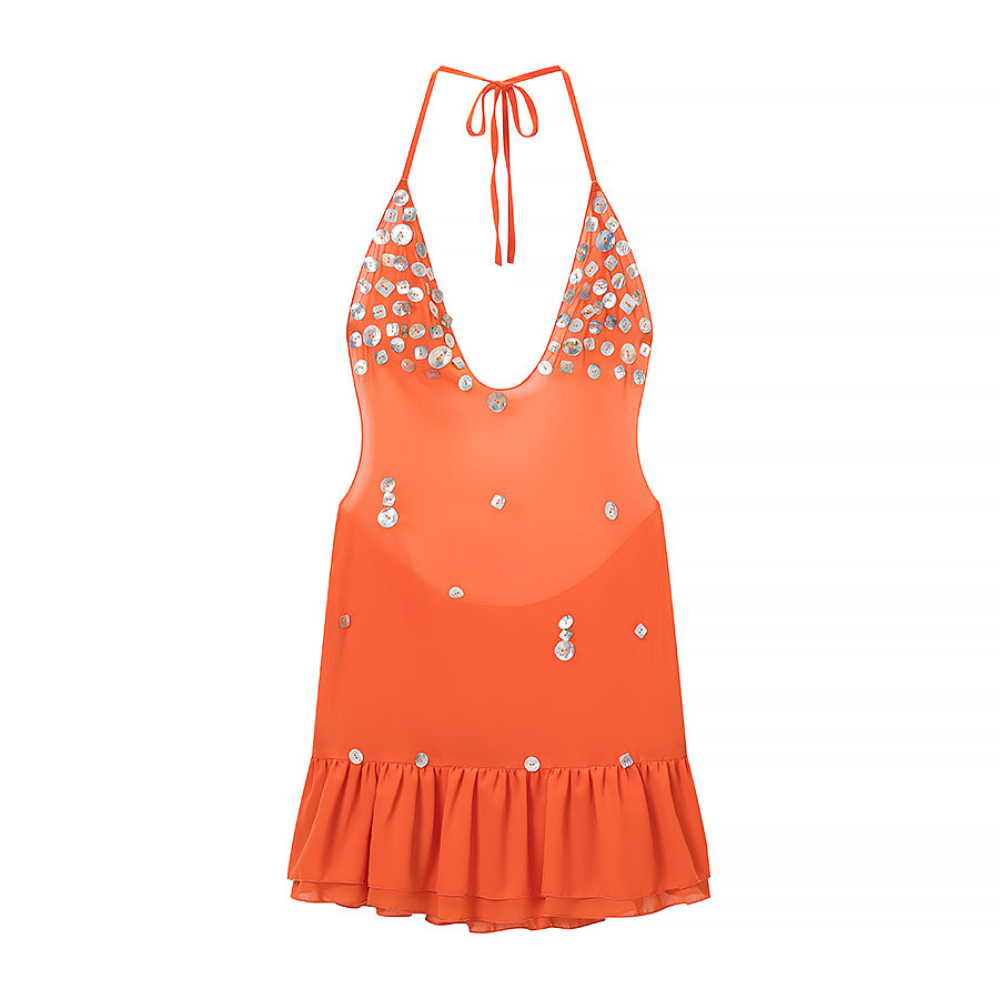 Women's Backless Summer Dress