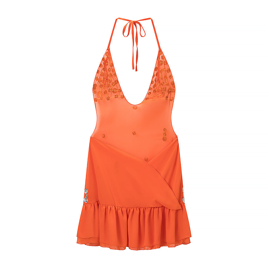 Women's Backless Summer Dress