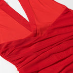Women's Backless Halter Dress