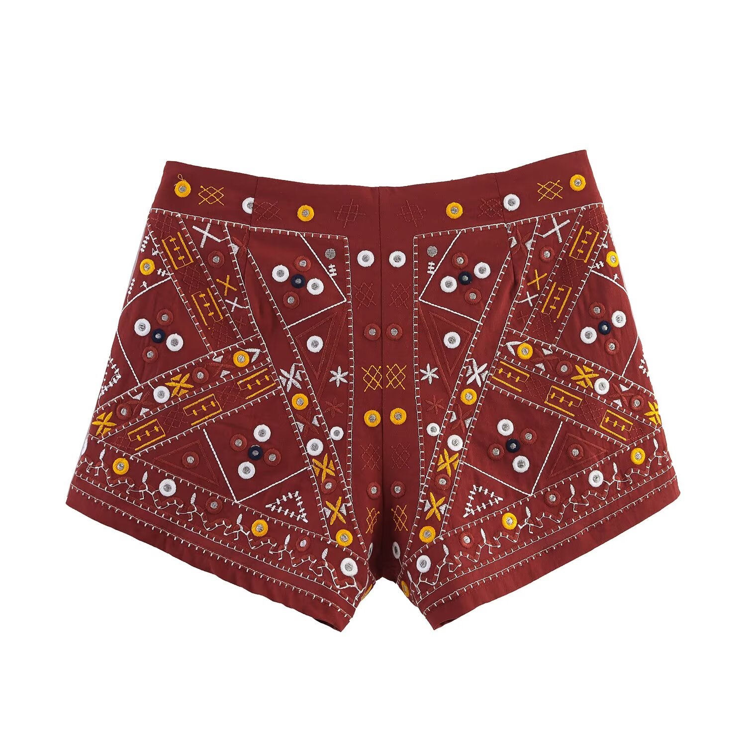 Yellow and Red Shorts