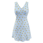 Women's Floral Sleeveless Dress