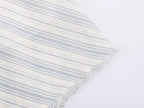 Women Clothing Office All Matching Striped Sleeveless Shirt Skirt Sets