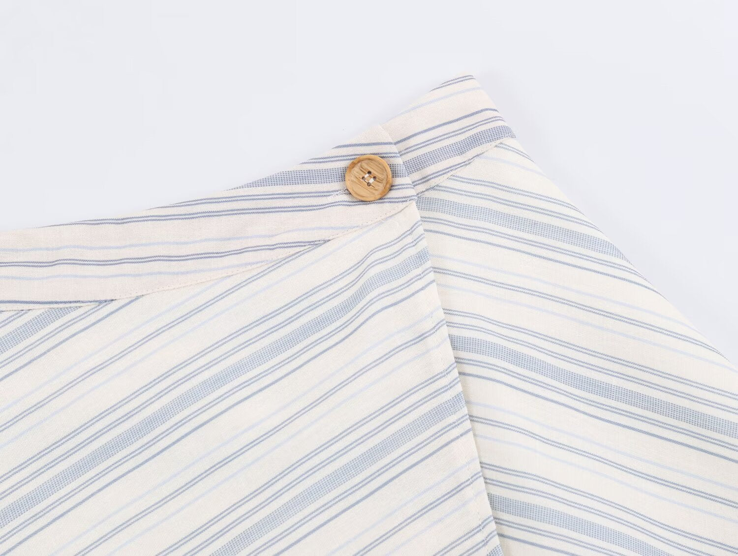 Women Clothing Office All Matching Striped Sleeveless Shirt Skirt Sets