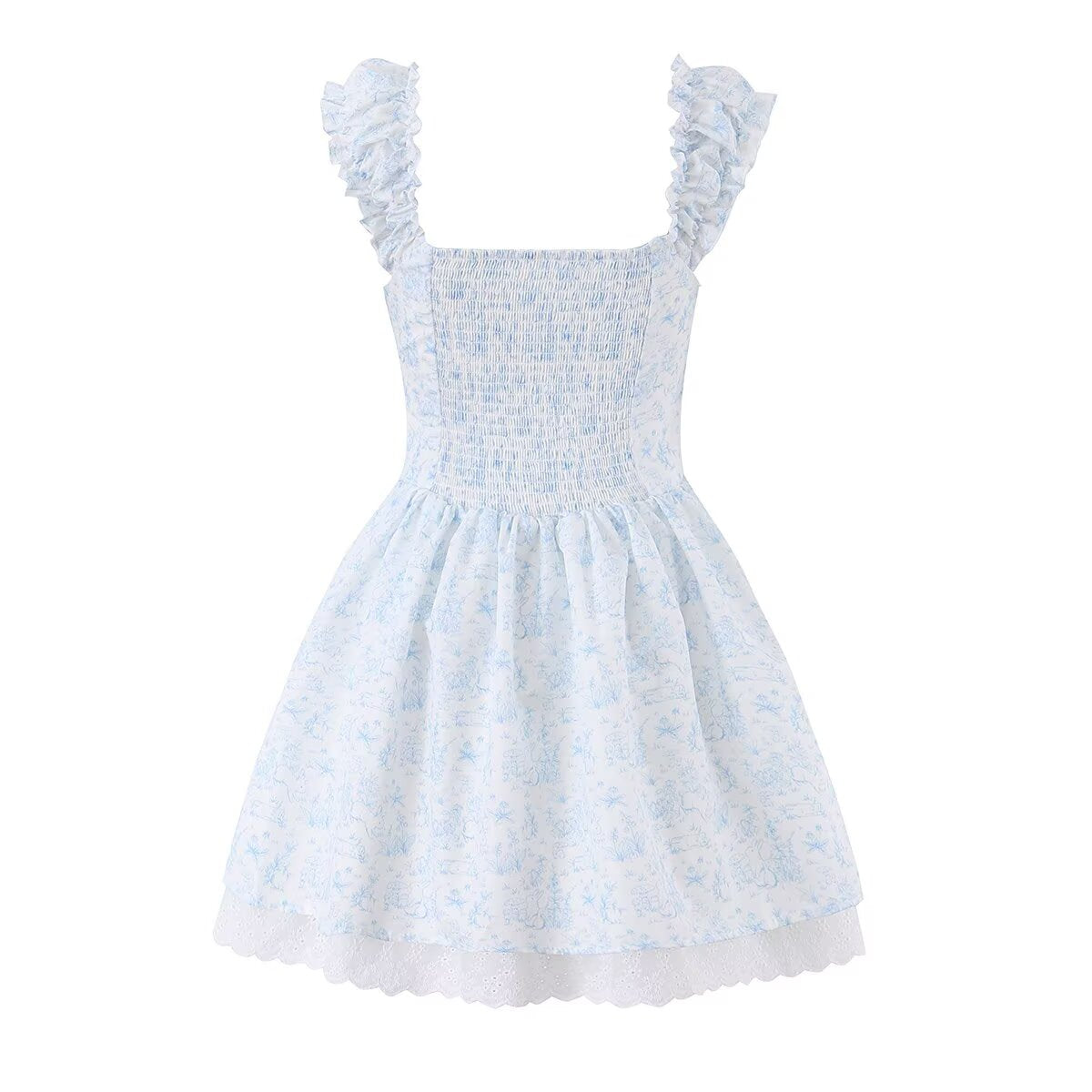 Women's Lace Floral Dress