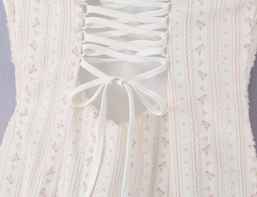 Women's Lace Floral Dress
