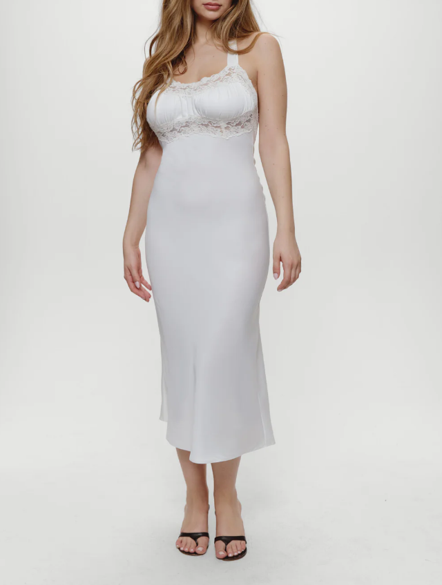 Women's Lace Backless Dress