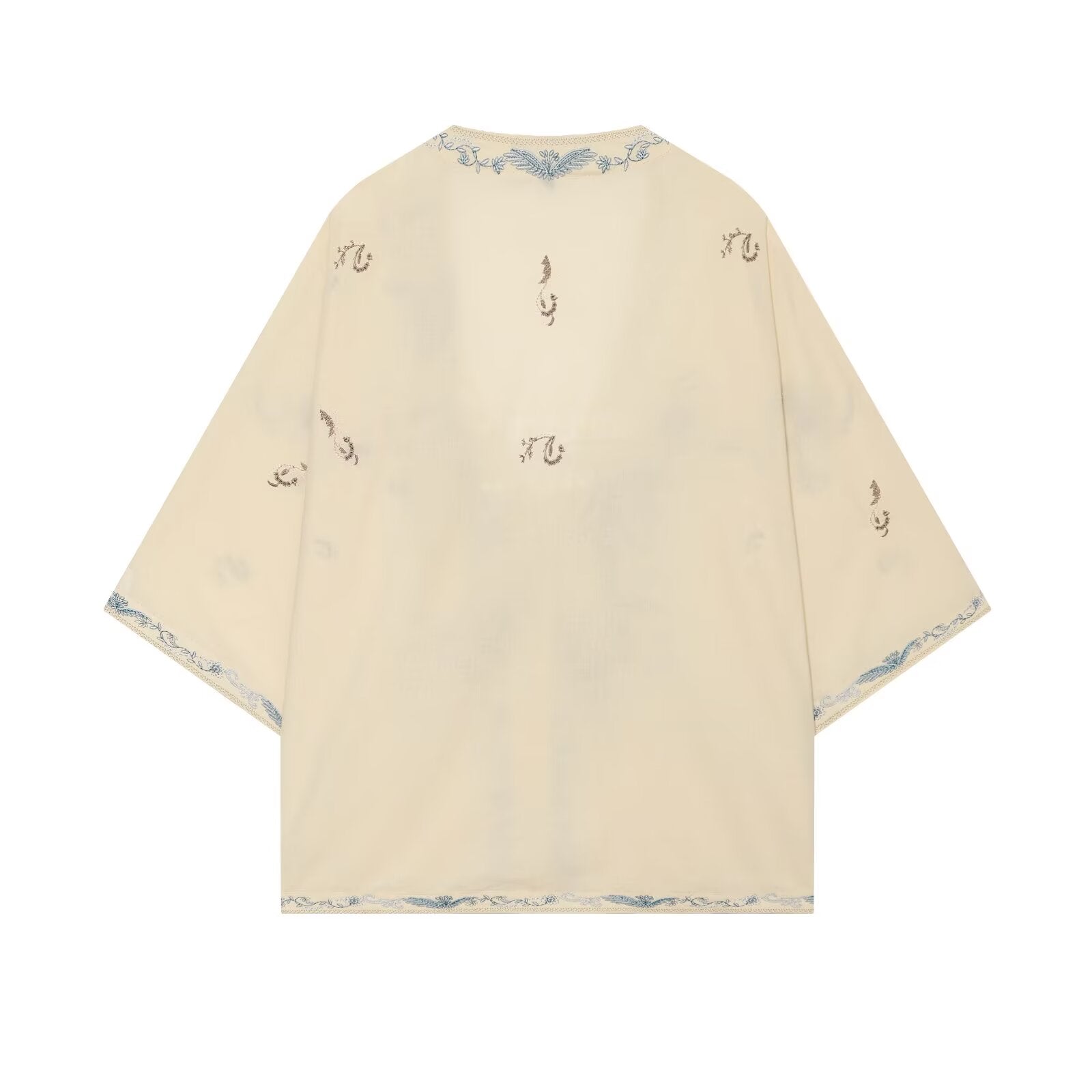 Women Embroidered Shirt Series Embroidered Shorts Sets