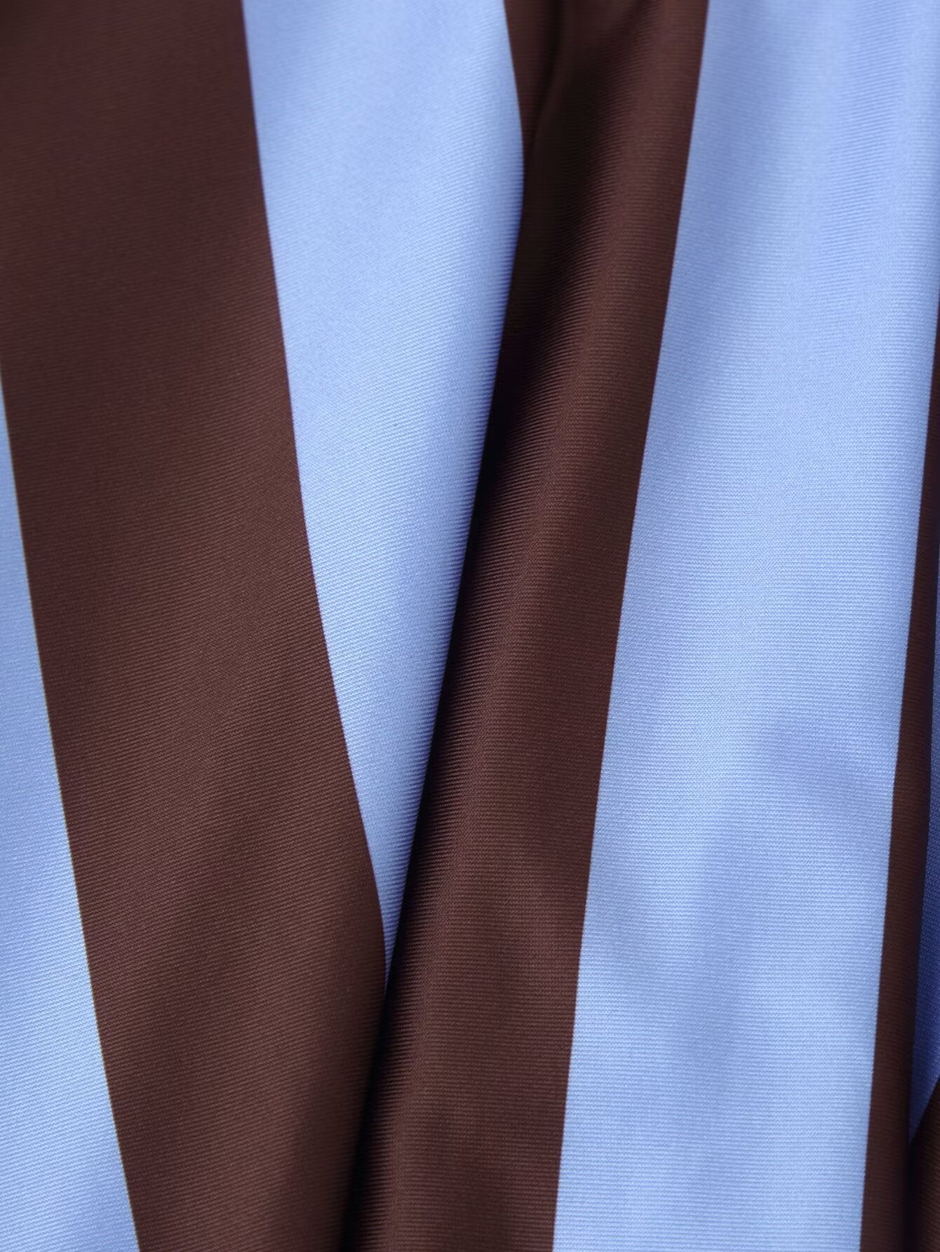 Women Clothing Western Striped Asymmetric Skirt