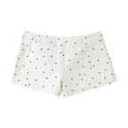 Women Clothing Summer Polka Dot Slim Jacket Mid Waist