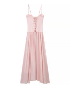 Pink Cami Corset Lingerie