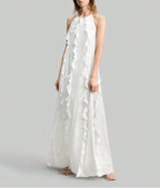 Women's Backless Maxi Dress