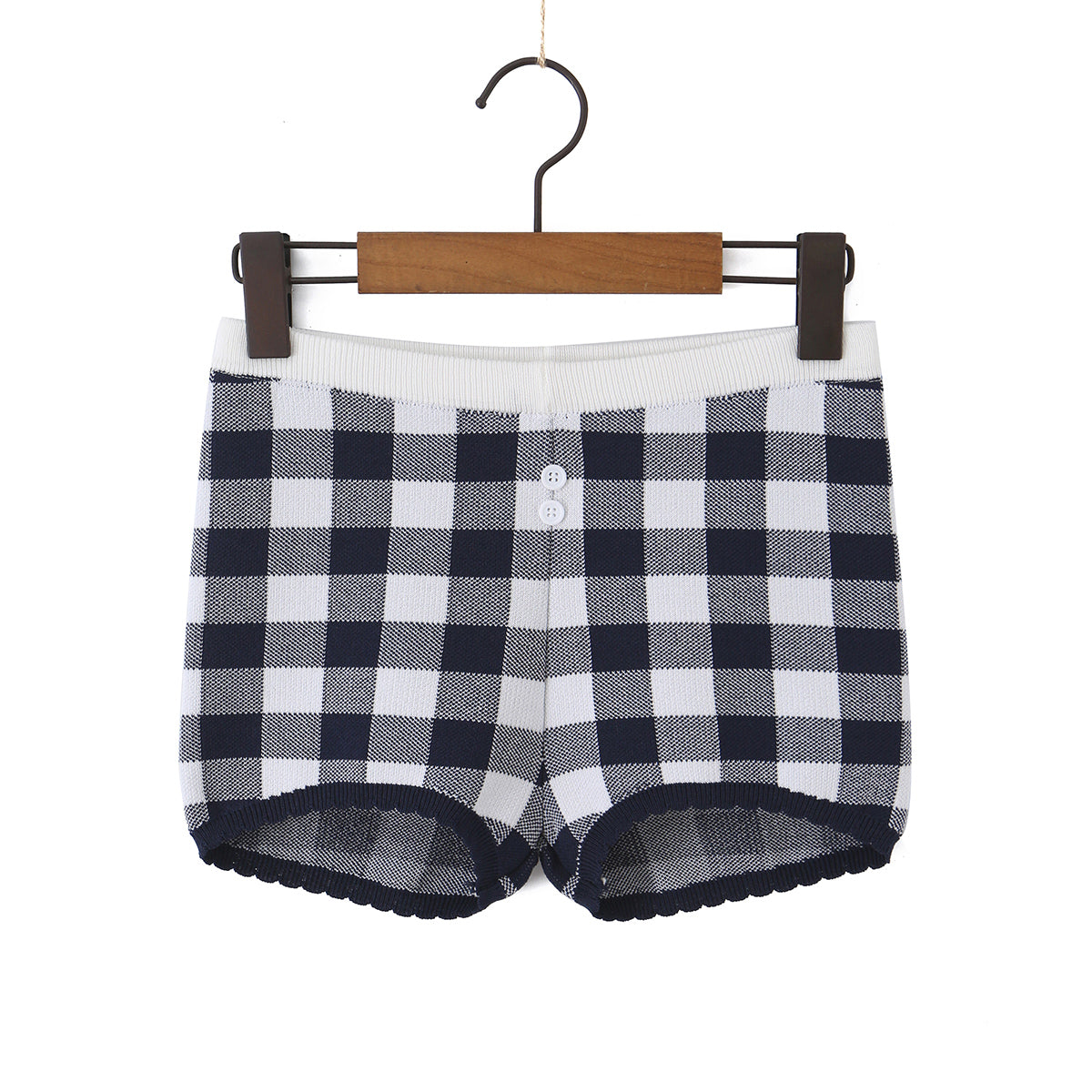 Plaid shorts