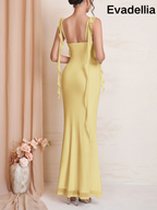 Women's Backless Maxi Dress