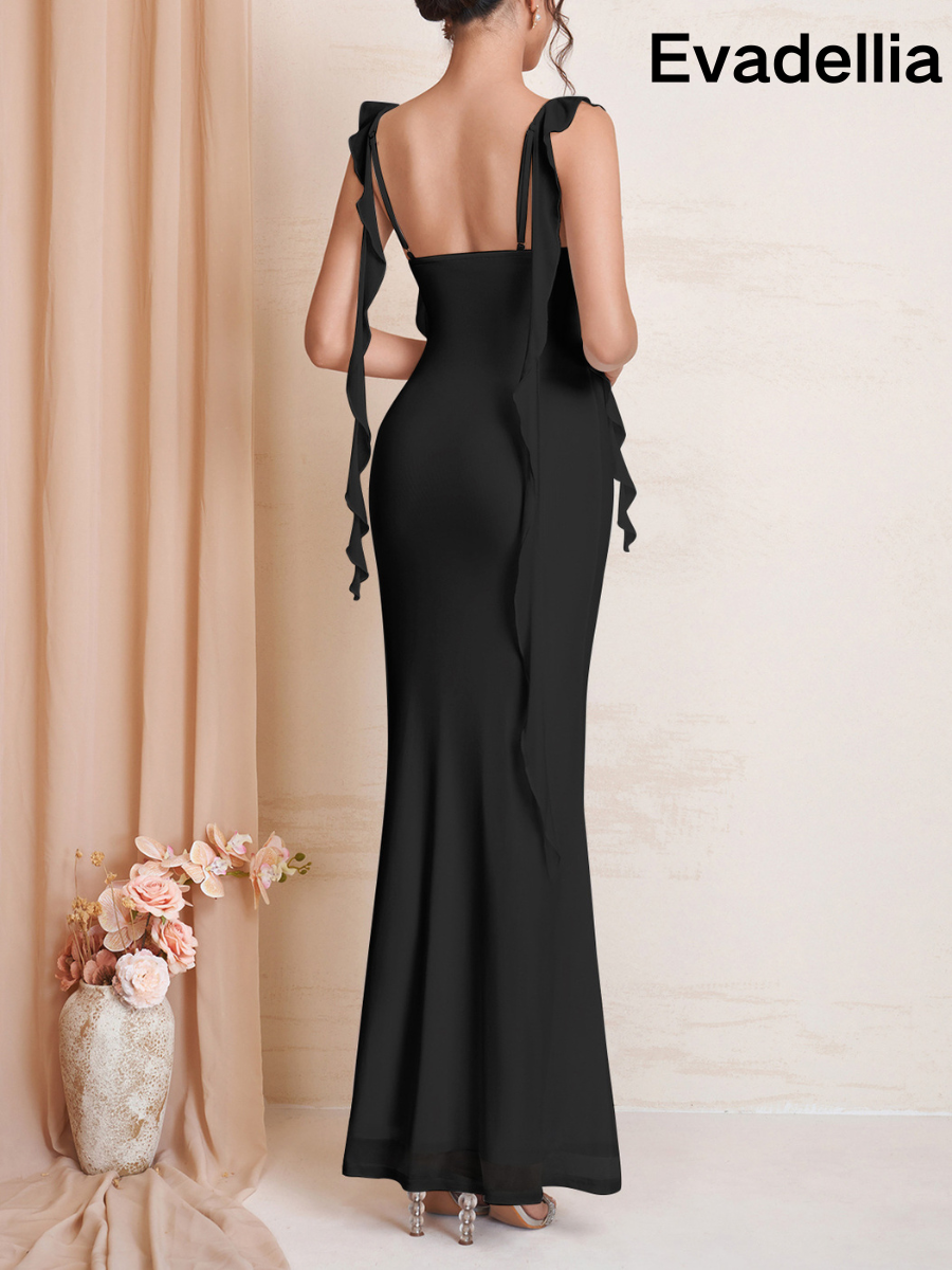 Women's Backless Maxi Dress