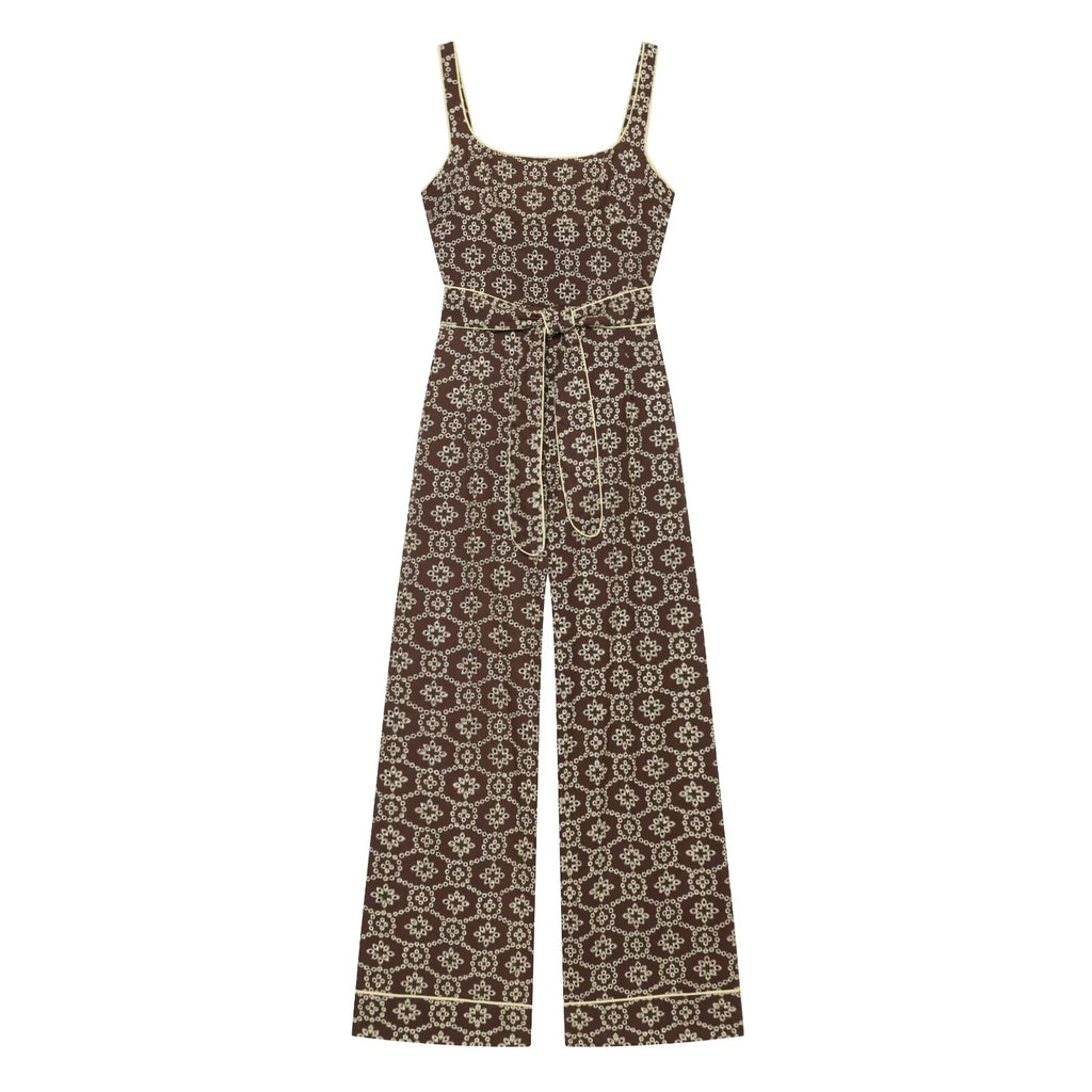 Women Clothing Summer Embroidery Hollow Out CO out with