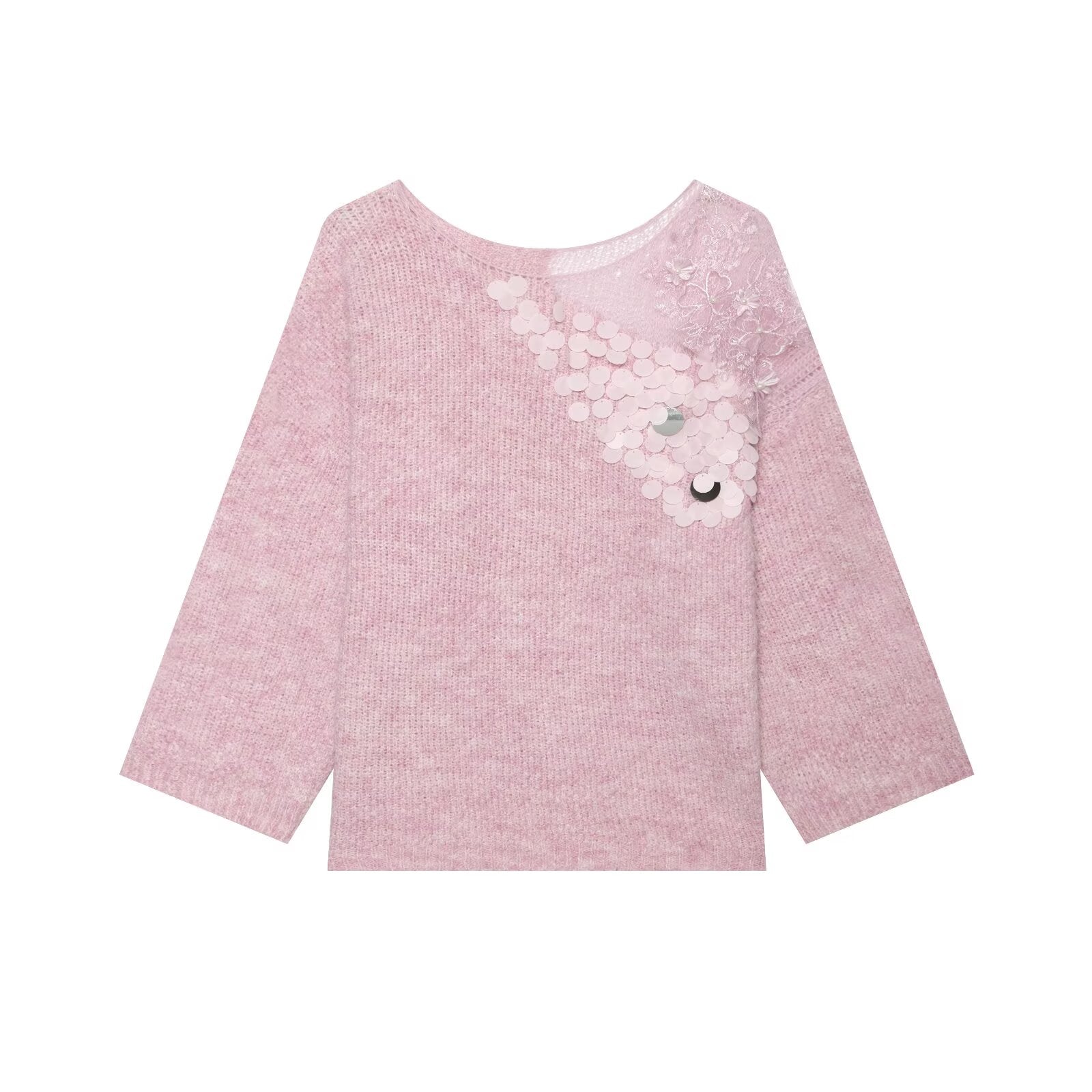 Women Clothing Summer French Gentle Handmade Sequin