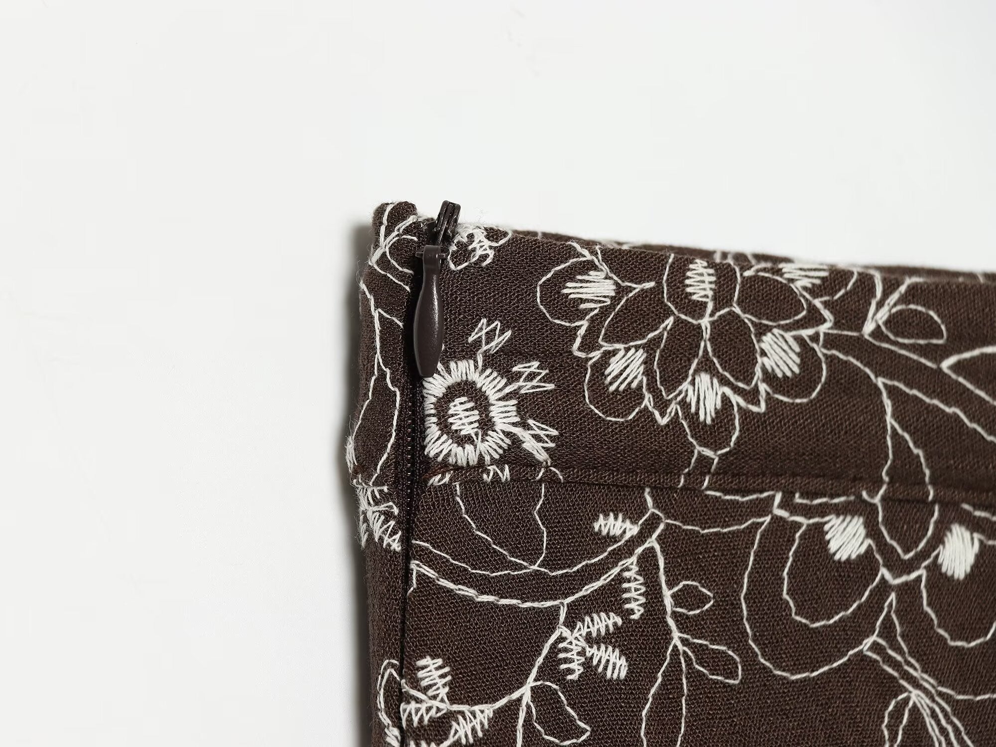 Women Clothing All Match Slim Fit Embroidered Printed Top