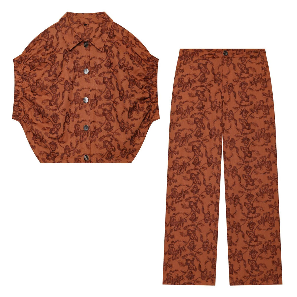 Women Clothing Western Stretch Embroidery Top Embroidery