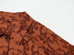 Women Clothing Western Stretch Embroidery Top Embroidery