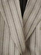 Women Clothing Summer Office with Belt Herringbone Twill