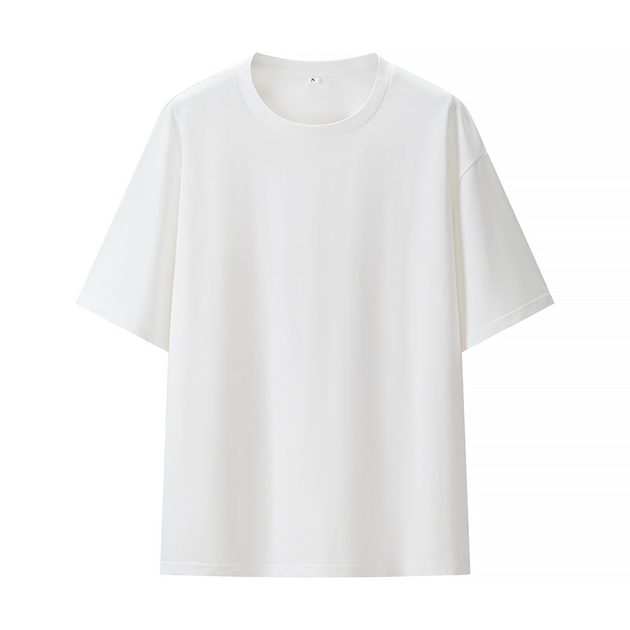 Summer Design Korean round Neck Loose Heart Shaped Backless