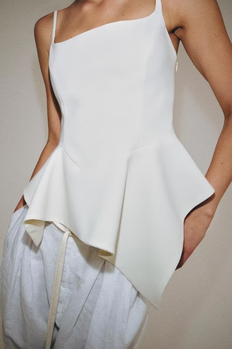 Women Clothing Short Hem Top