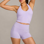 Yoga Clothes Sexy Halter Fitness HW Slimming Casual Nude