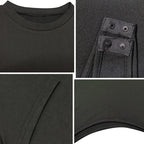 Solid Color Bottoming WomenClothing Basic Casual Short Sleeve round Neck Tight Bodysuit Summer