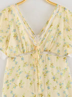 Women's Lace Floral Dress