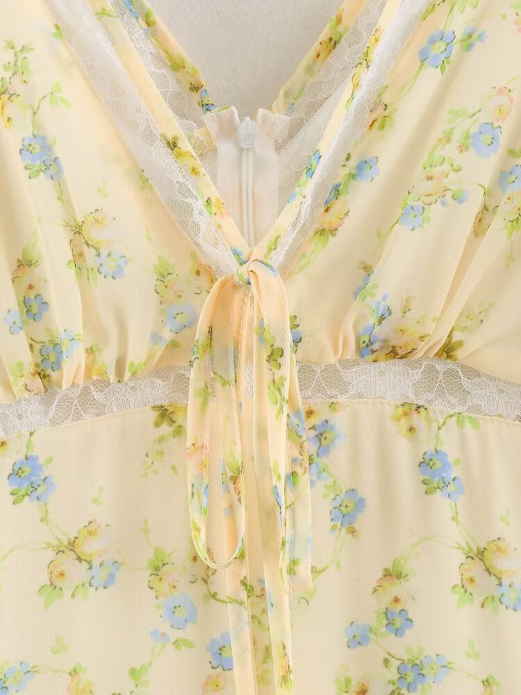Women's Lace Floral Dress