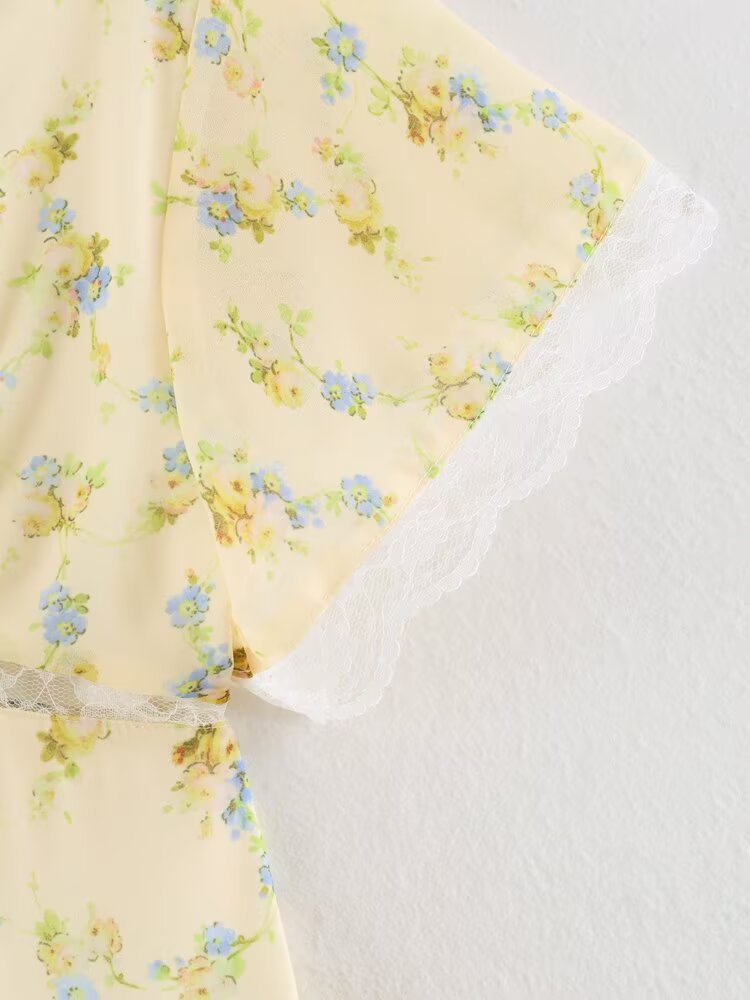 Women's Lace Floral Dress
