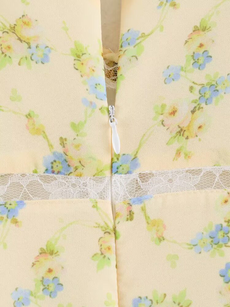 Women's Lace Floral Dress