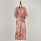 Women Casual Vacation Style Shirt Loose Fitting WL Trousers
