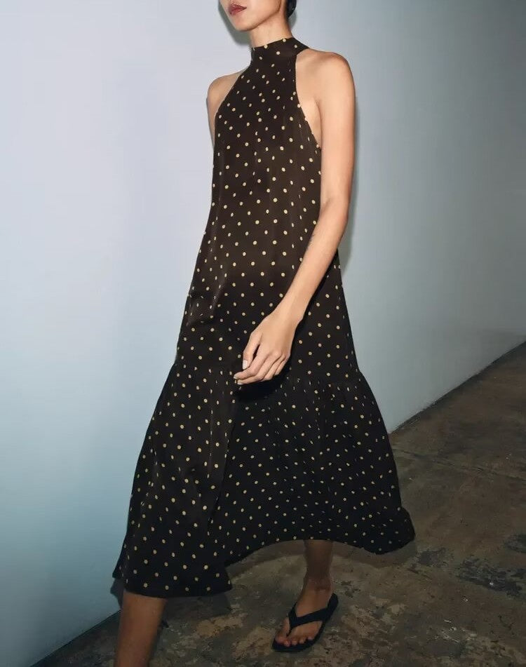 Women's Polka Dot Summer Dress