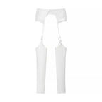 Summer Women Clothing Sexy Three Dimensional Sheath Suspender Adjustable
