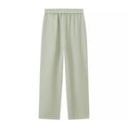 Women Summer Sleeveless Halter Vest Pants Two Piece Set