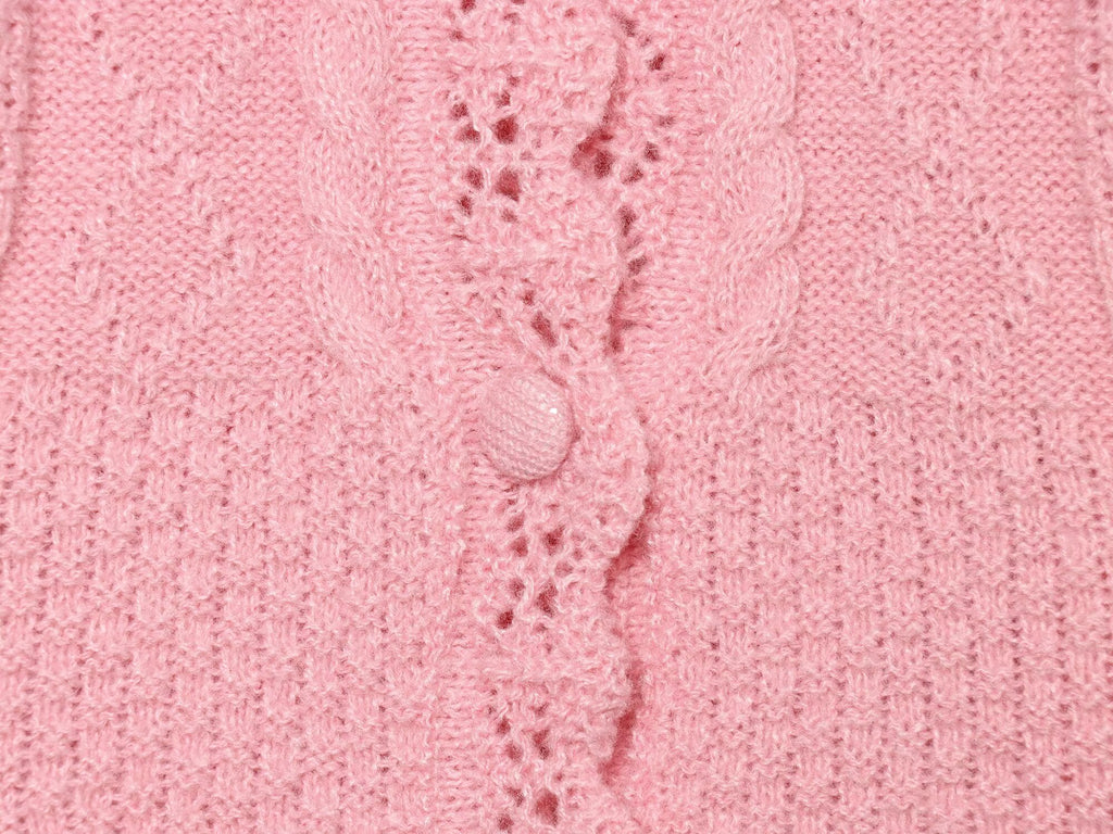 Doll Collar Sweater Coat for Women Autumn Winter Sweet