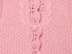Doll Collar Sweater Coat for Women Autumn Winter Sweet