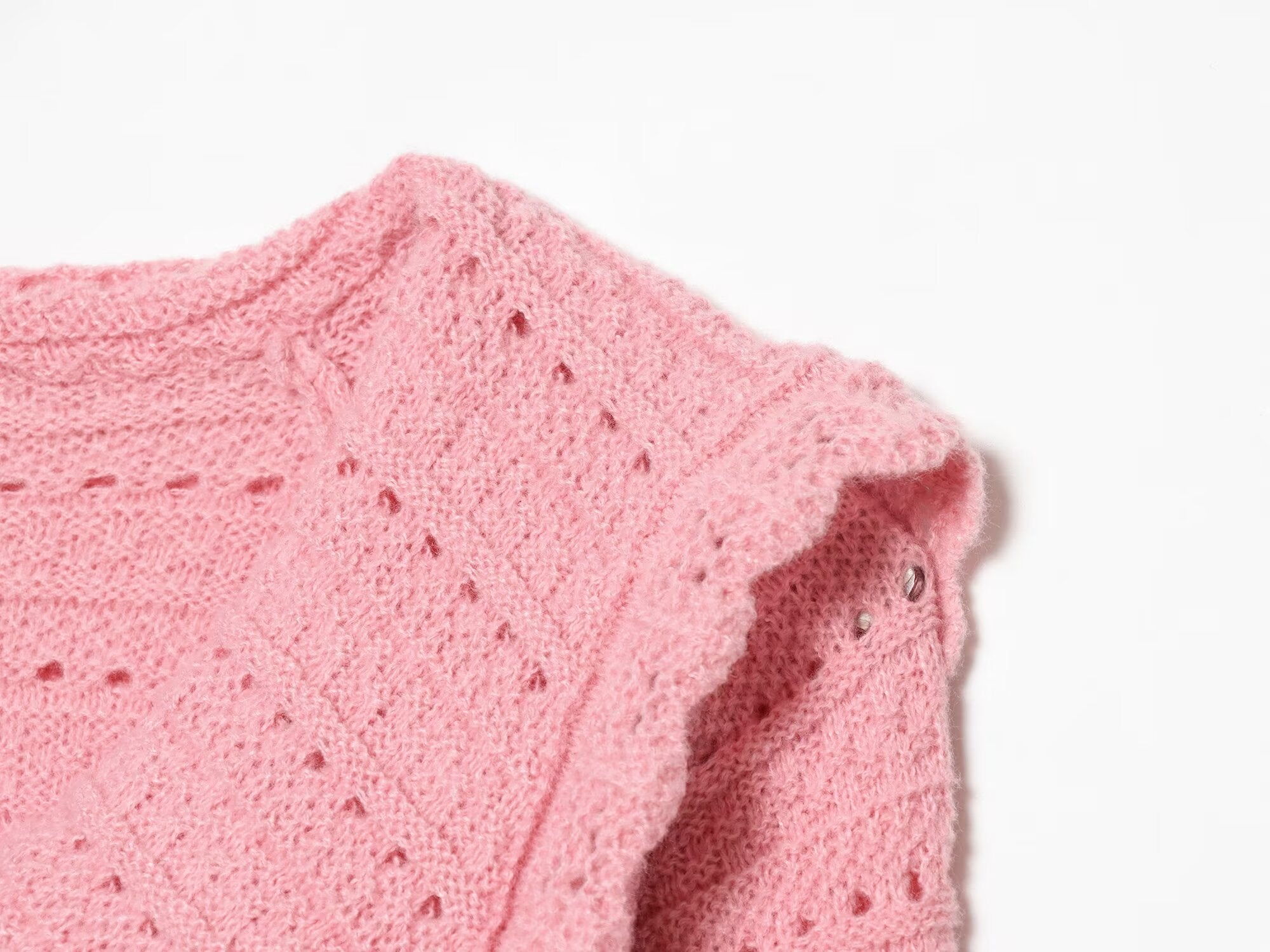 Doll Collar Sweater Coat for Women Autumn Winter Sweet