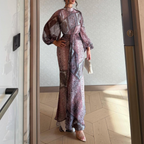 Women's Backless Maxi Dress